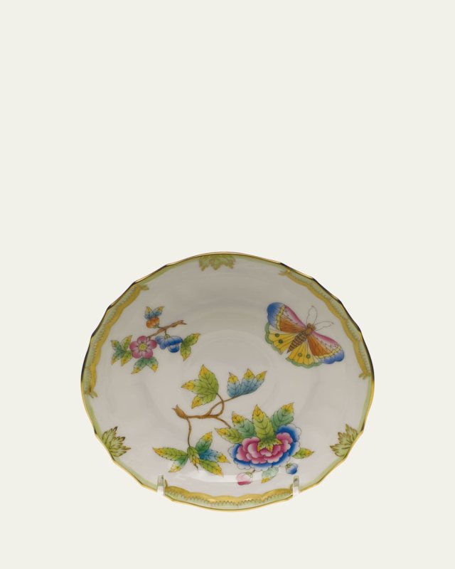 Queen Victoria Canton Saucer